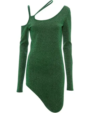 JW Anderson グリッターカットアウト アシンメトリードレス - サムネイル1