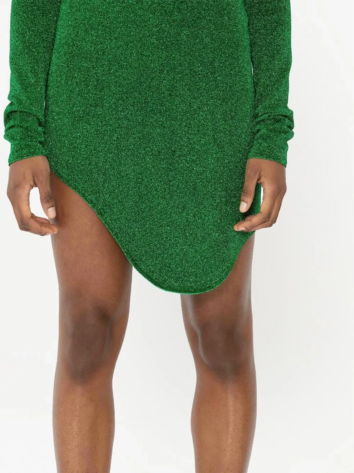 JW Anderson グリッターカットアウト アシンメトリードレス - 画像5