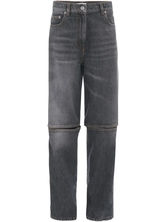 JW Anderson JW Anderson カットアウトストレートジーンズの商品画像