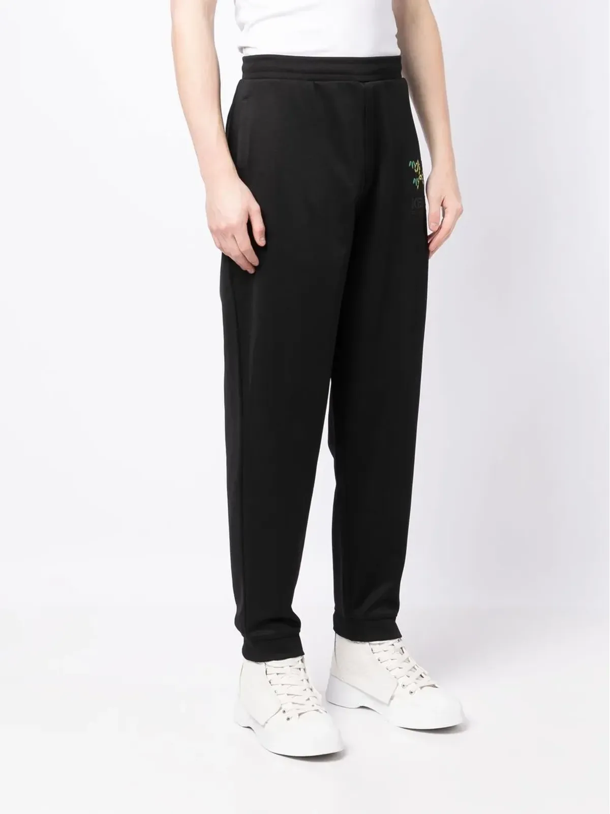 Kenzo Crest Logo-Embroidered Track Pants - 画像3