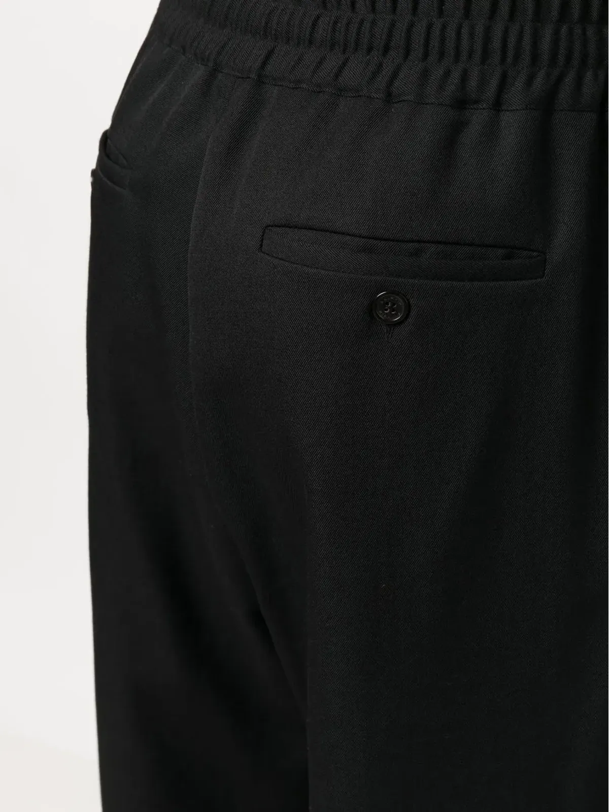 Balmain パジャマスタイルのワイドレッグパンツ - ブラック - 画像5