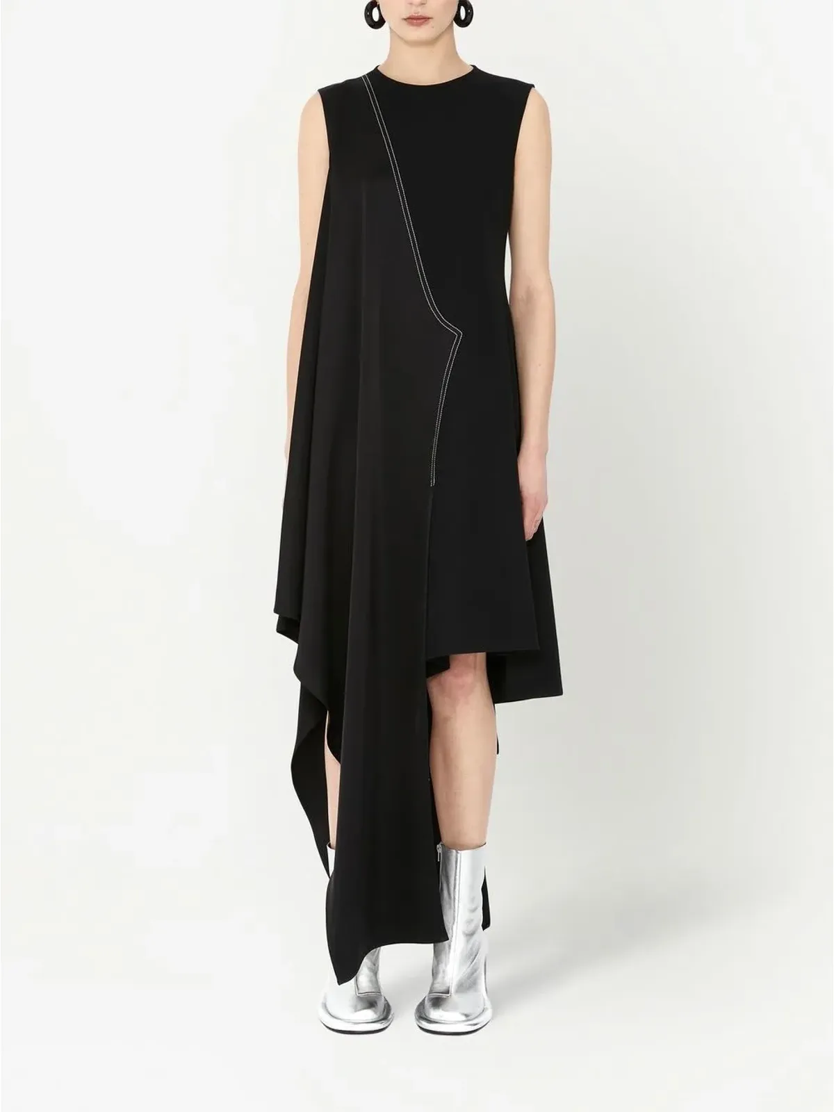 JW Anderson ノースリーブ アシンメトリードレス - 画像2