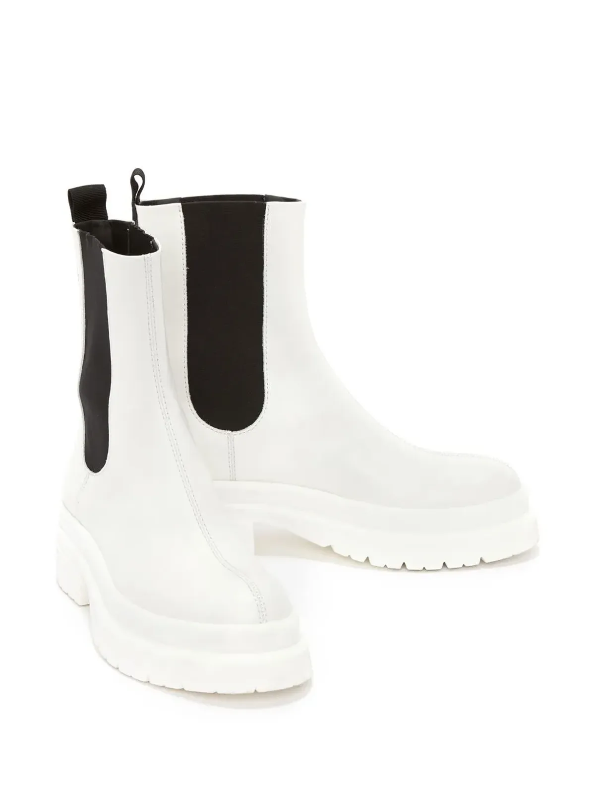JW Anderson ロゴプリント チェルシーブーツ - 画像2