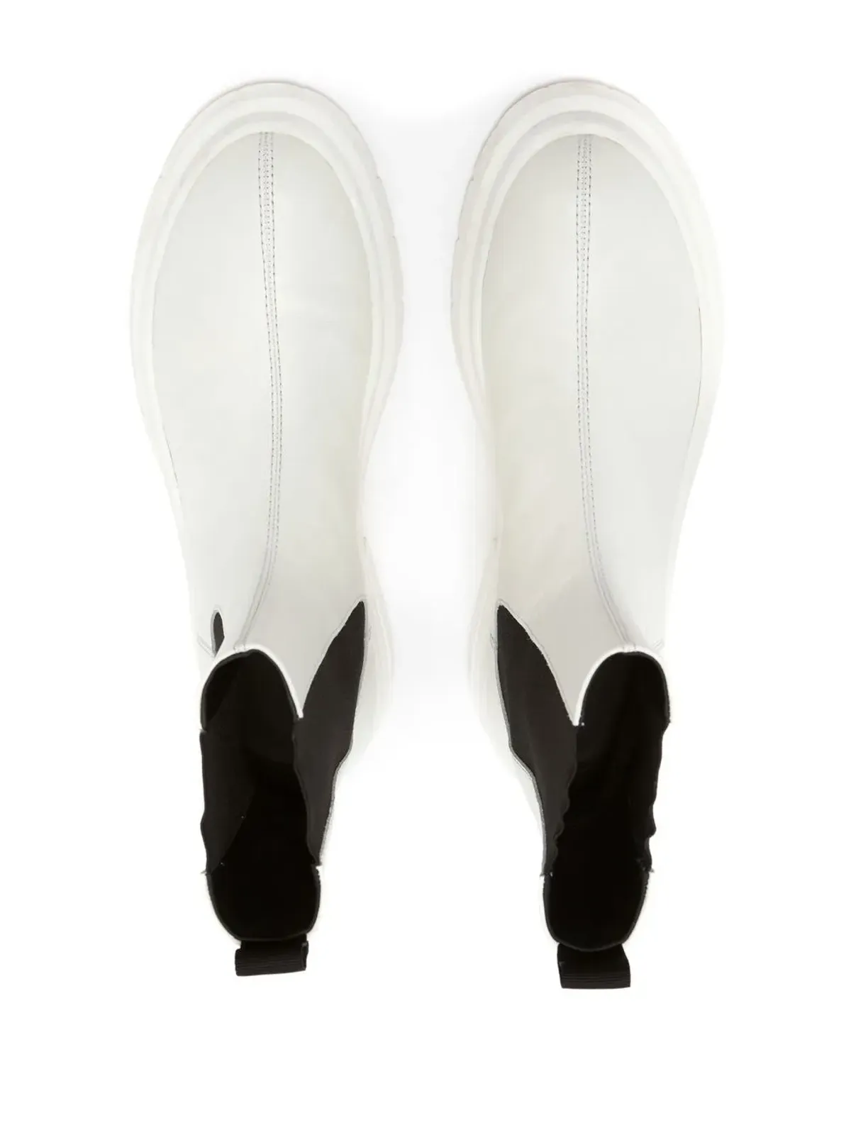 JW Anderson ロゴプリント チェルシーブーツ - 画像3