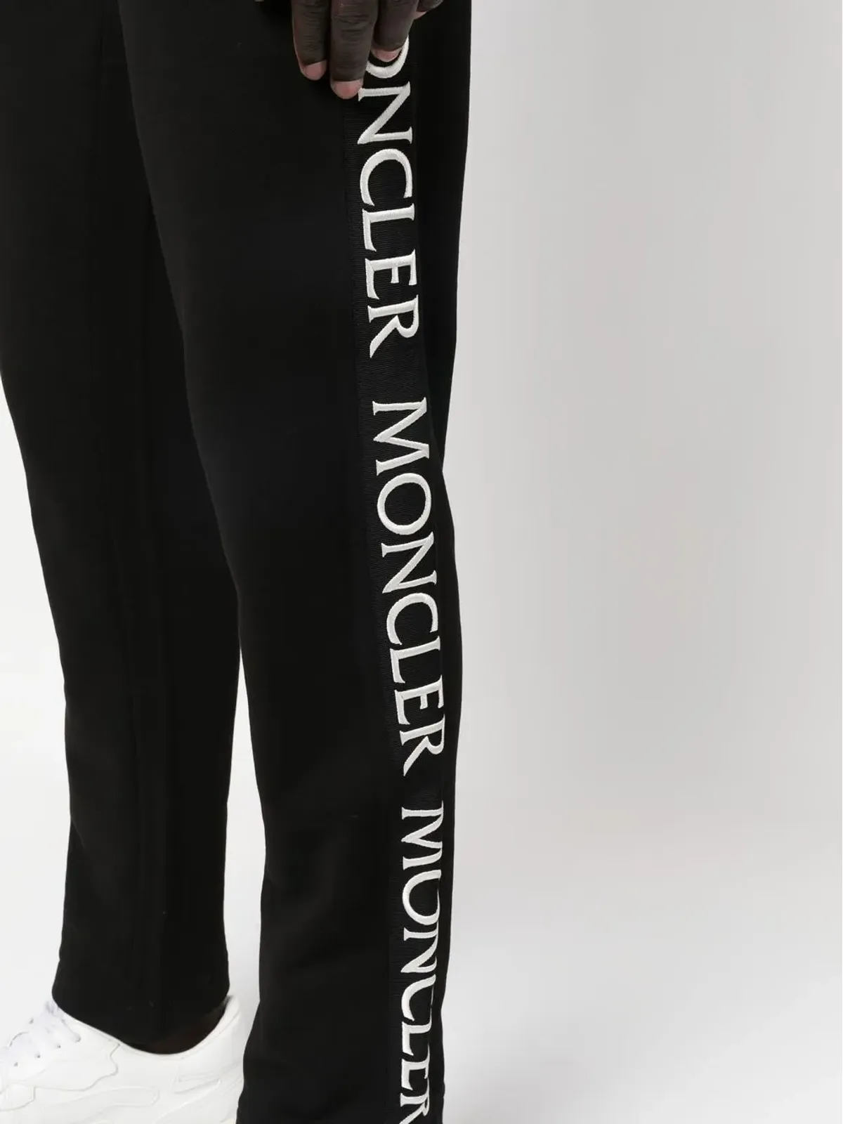 Moncler ロゴプリント ドローストリング トラックパンツ - 画像5