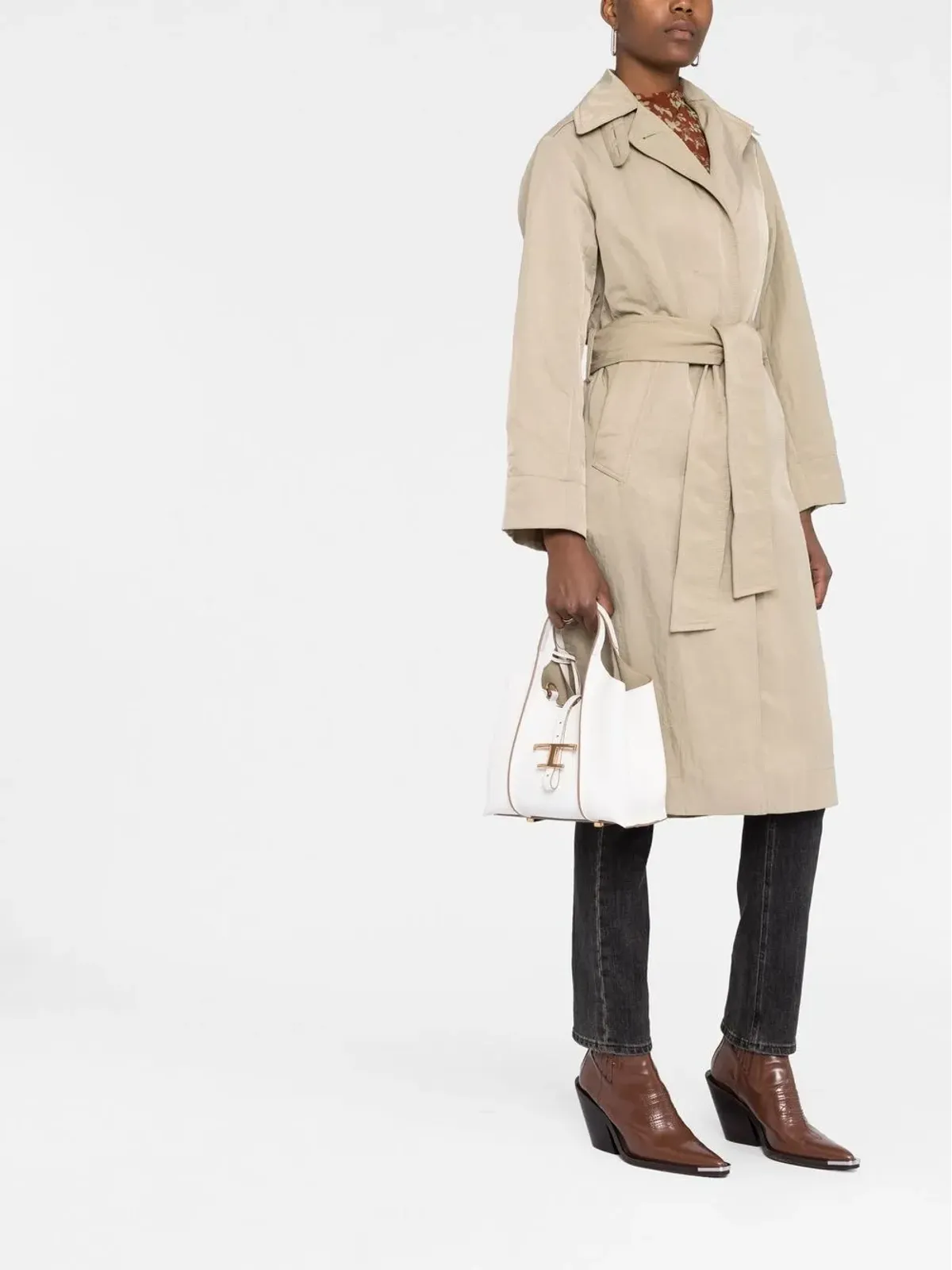 Tod's Timeless logo charm tote bag - 画像2