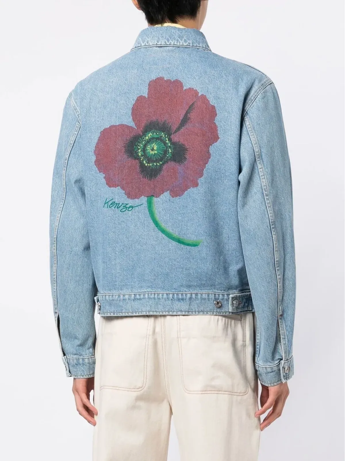 Kenzo 花柄プリント トラッカージャケット - 画像4
