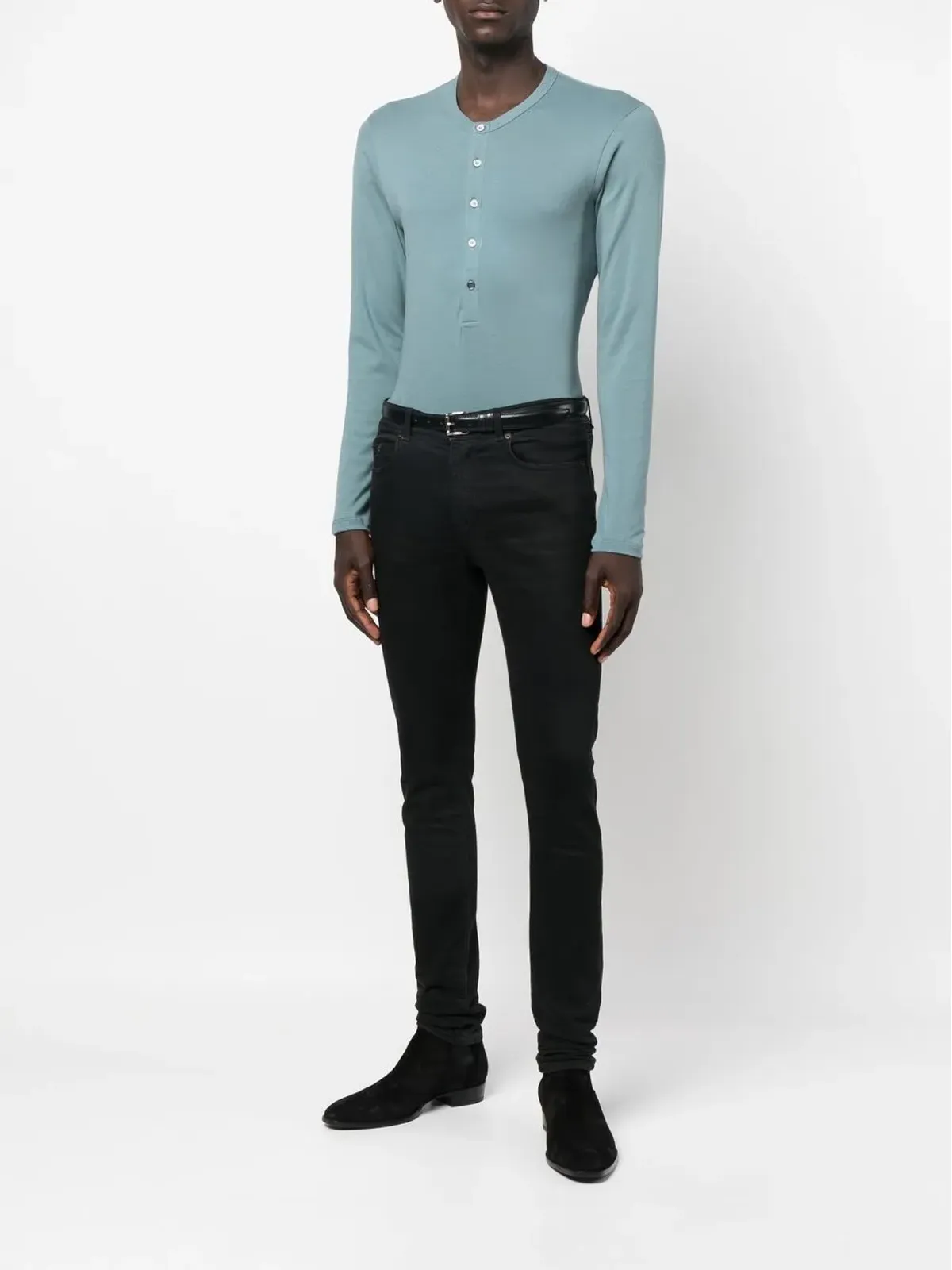 TOM FORD ボタン付き長袖Tシャツ - 画像2