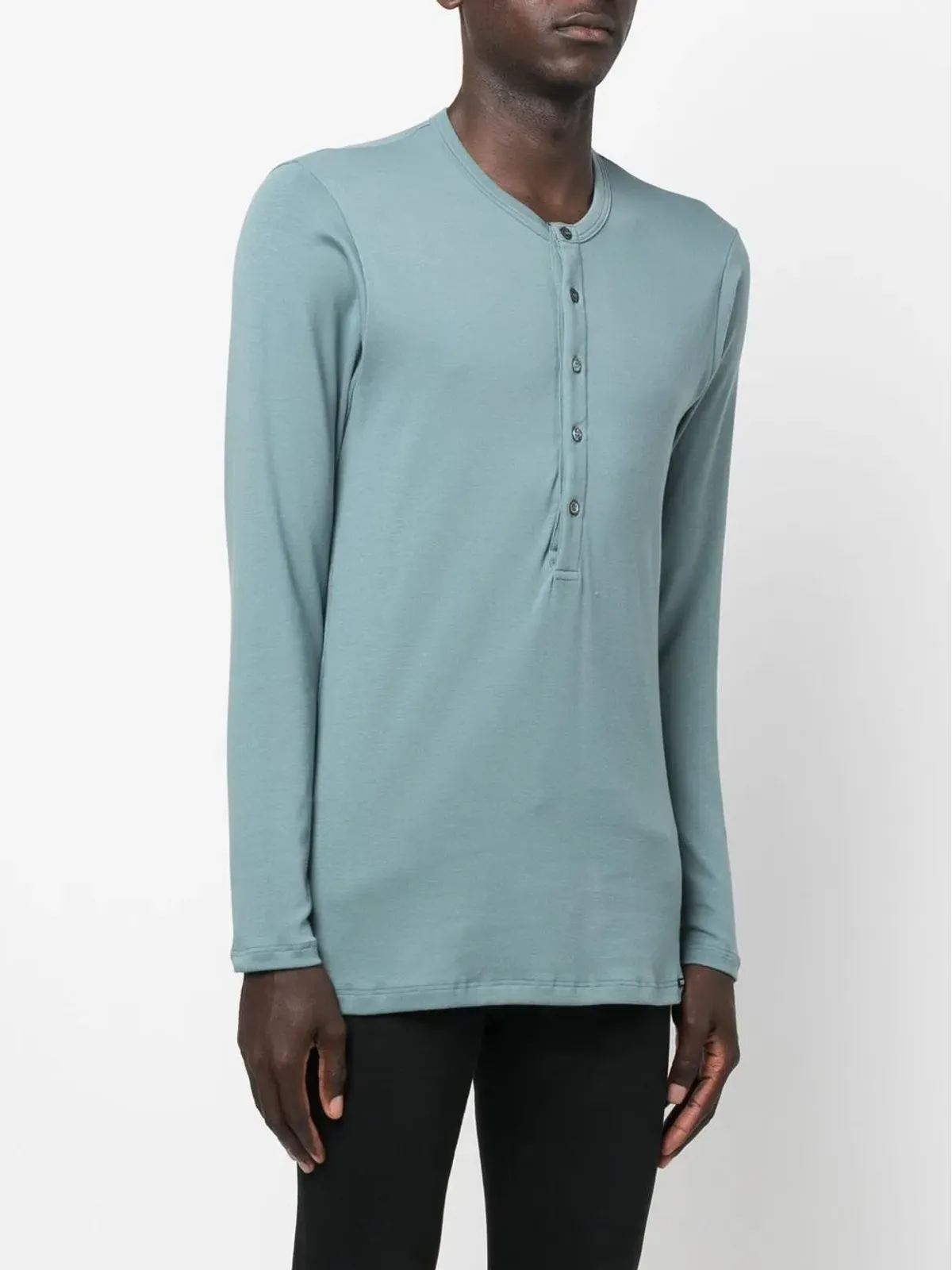 TOM FORD ボタン付き長袖Tシャツ - 画像3