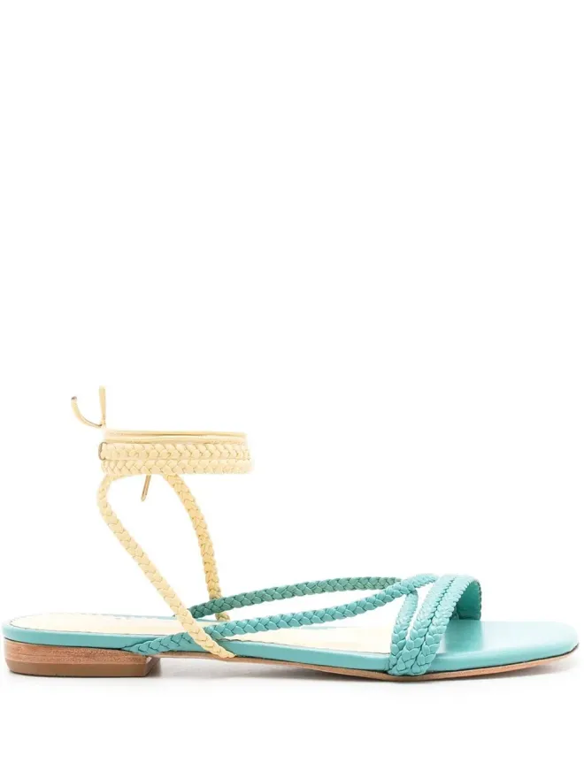 Sarah Chofakian Sarah Chofakian Courtneyフラットサンダルの商品画像