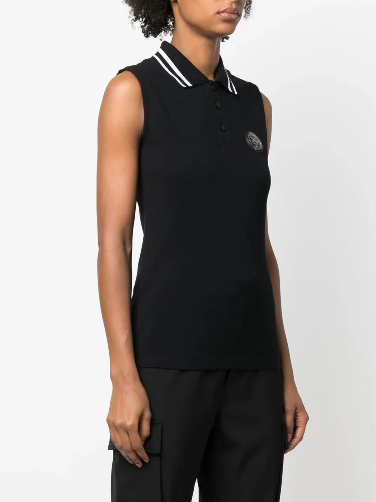 Plein Sport ロゴパッチ ポロシャツ - 画像3