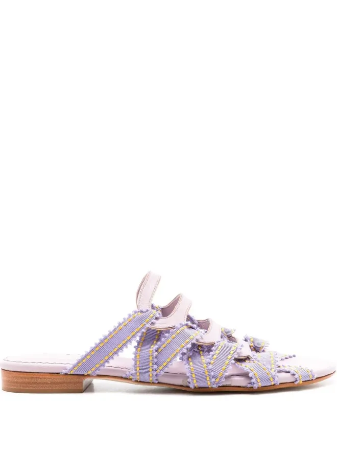 Sarah Chofakian Sarah Chofakian ミア スリップオン サンダルの商品画像