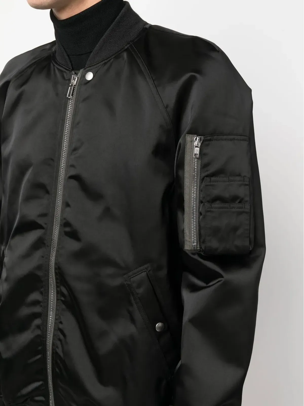 Rick Owens ジップアップ ボンバージャケット - 画像5
