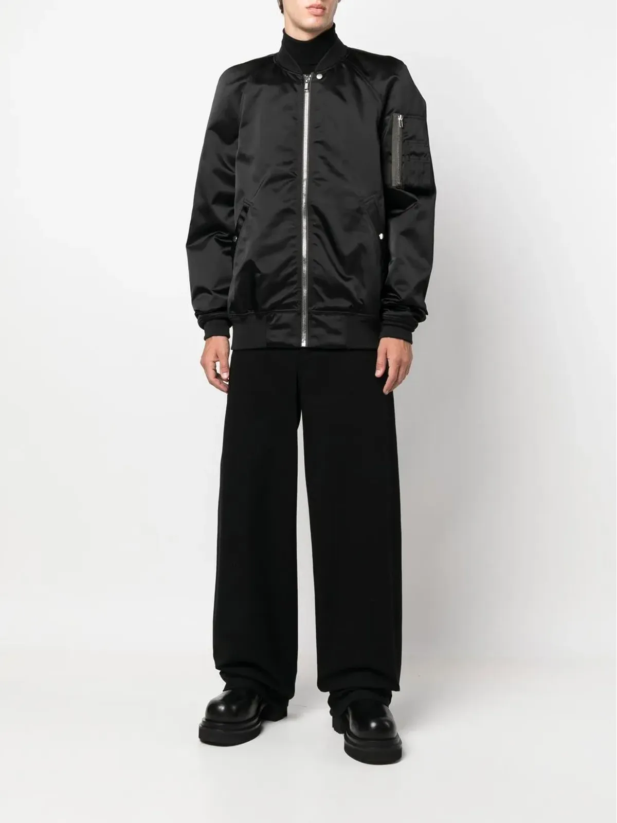 Rick Owens ジップアップ ボンバージャケット - 画像2