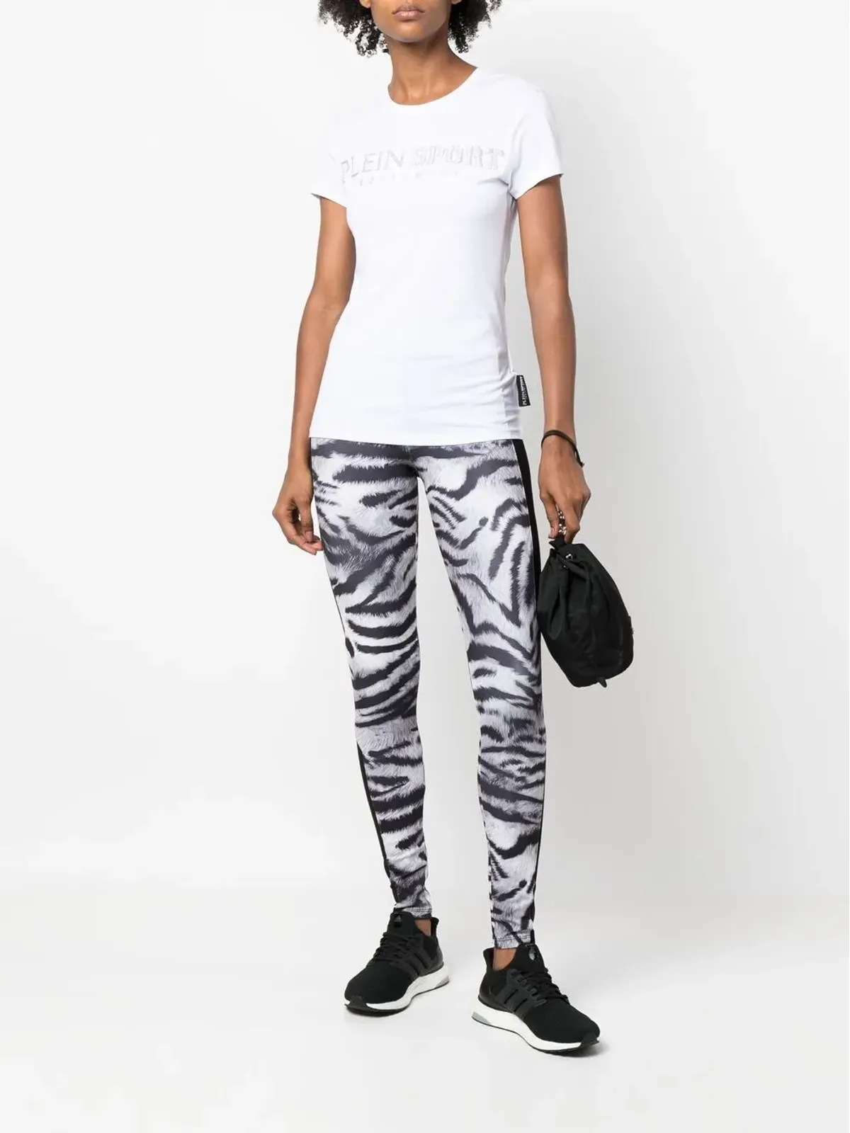 Plein Sport ロゴプリント半袖Tシャツ - 画像2