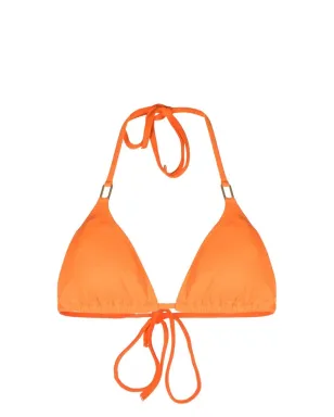 Melissa Odabash Cancun triangle bikini top - Orange - サムネイル1