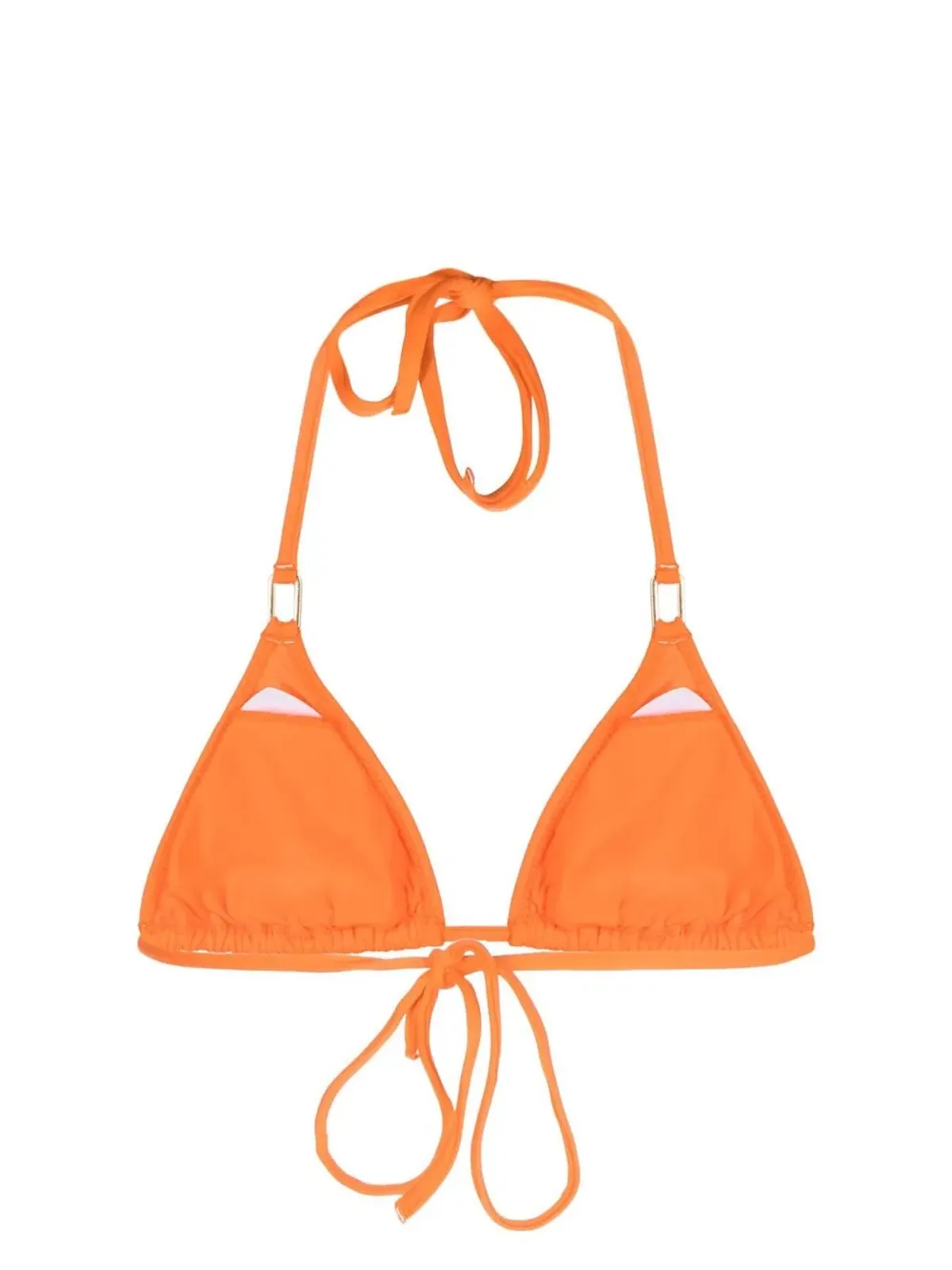 Melissa Odabash Cancun triangle bikini top - Orange - 画像2