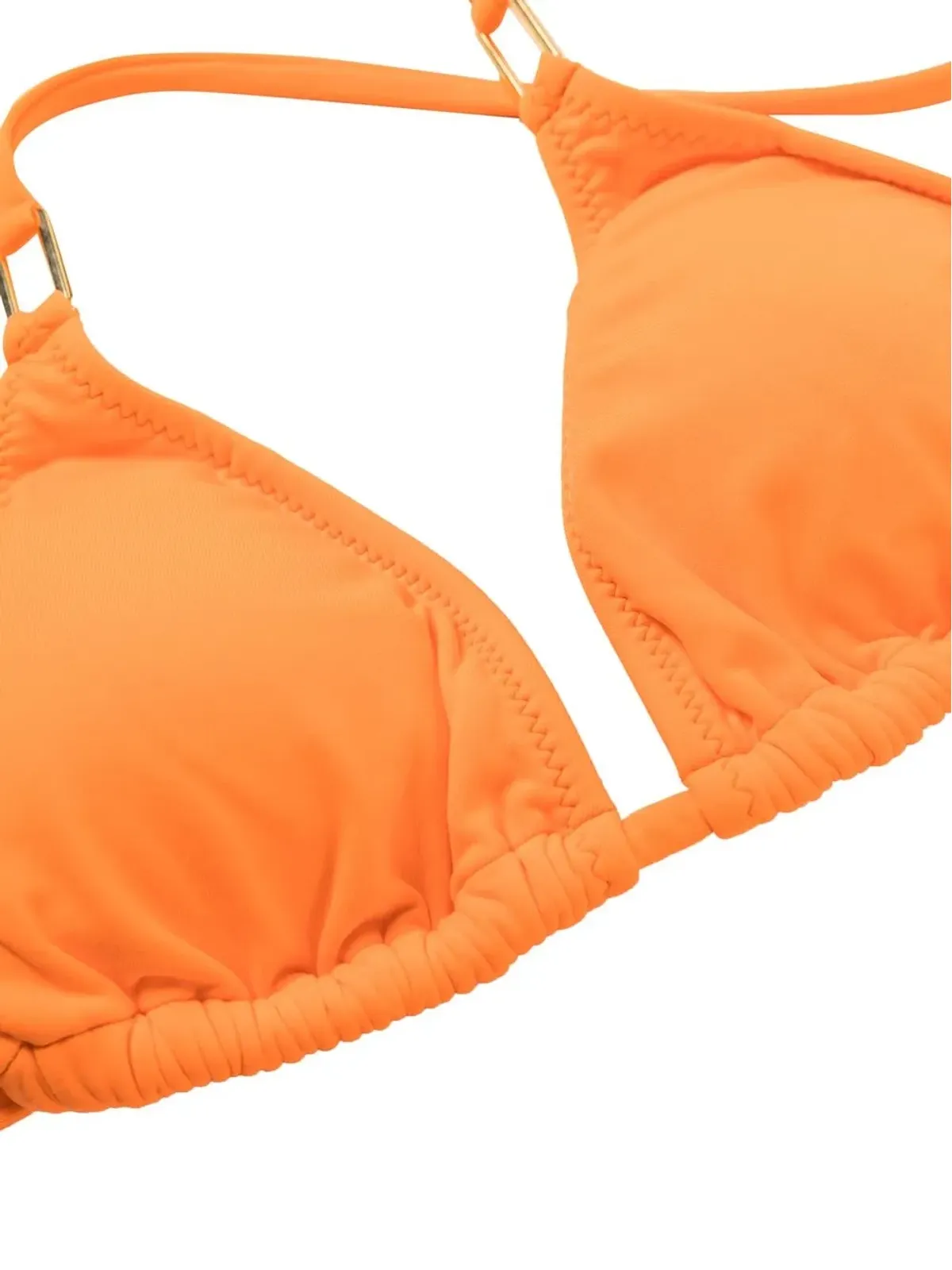 Melissa Odabash Cancun triangle bikini top - Orange - 画像3