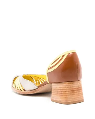Sarah Chofakian Elaine pumps - Brown - サムネイル3