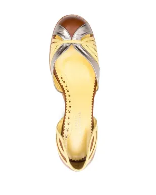 Sarah Chofakian Elaine pumps - Brown - サムネイル4