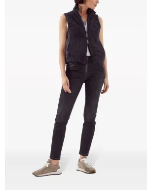 Brunello Cucinelli リバーシブルパッド入りジレ - サムネイル2