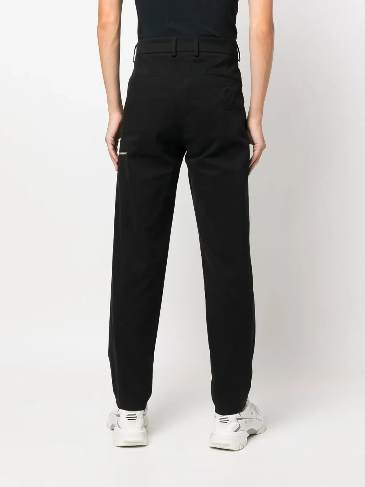 Moncler straight-leg cut trousers - Black - 画像4