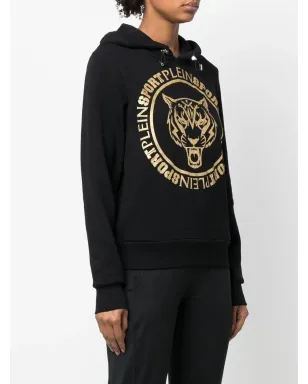 Plein Sport ロゴプリント・タイガーフーディー - サムネイル3