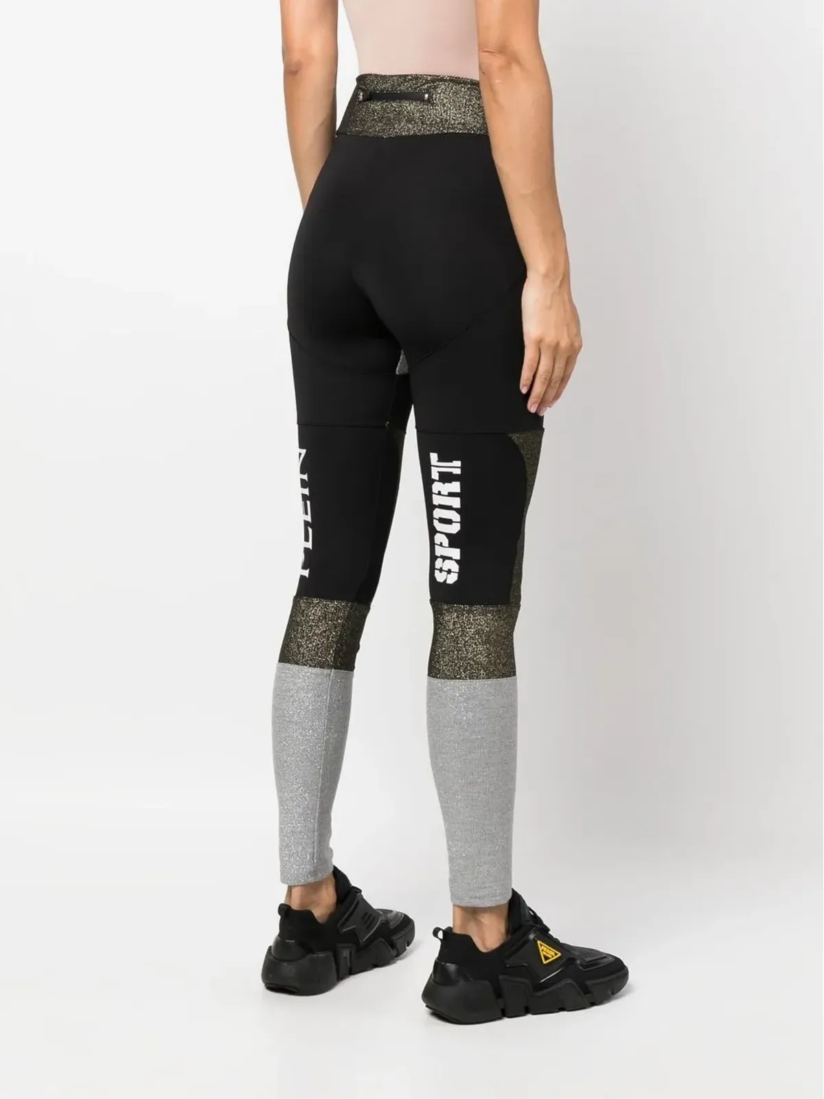 Plein Sport ステートメントストレッチレギンス - 画像4