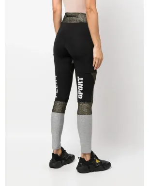 Plein Sport ステートメントストレッチレギンス - サムネイル4