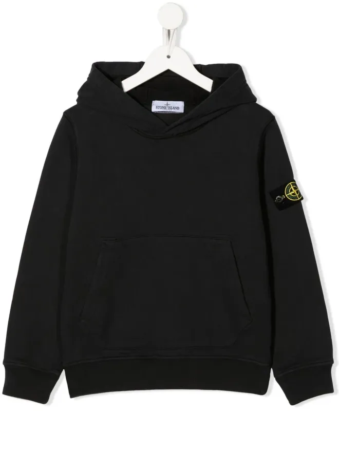 Stone Island Junior Stone Island Junior コンパスパッチ プルオーバー フーディの商品画像