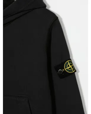 Stone Island Junior コンパスパッチ プルオーバー フーディ - サムネイル3