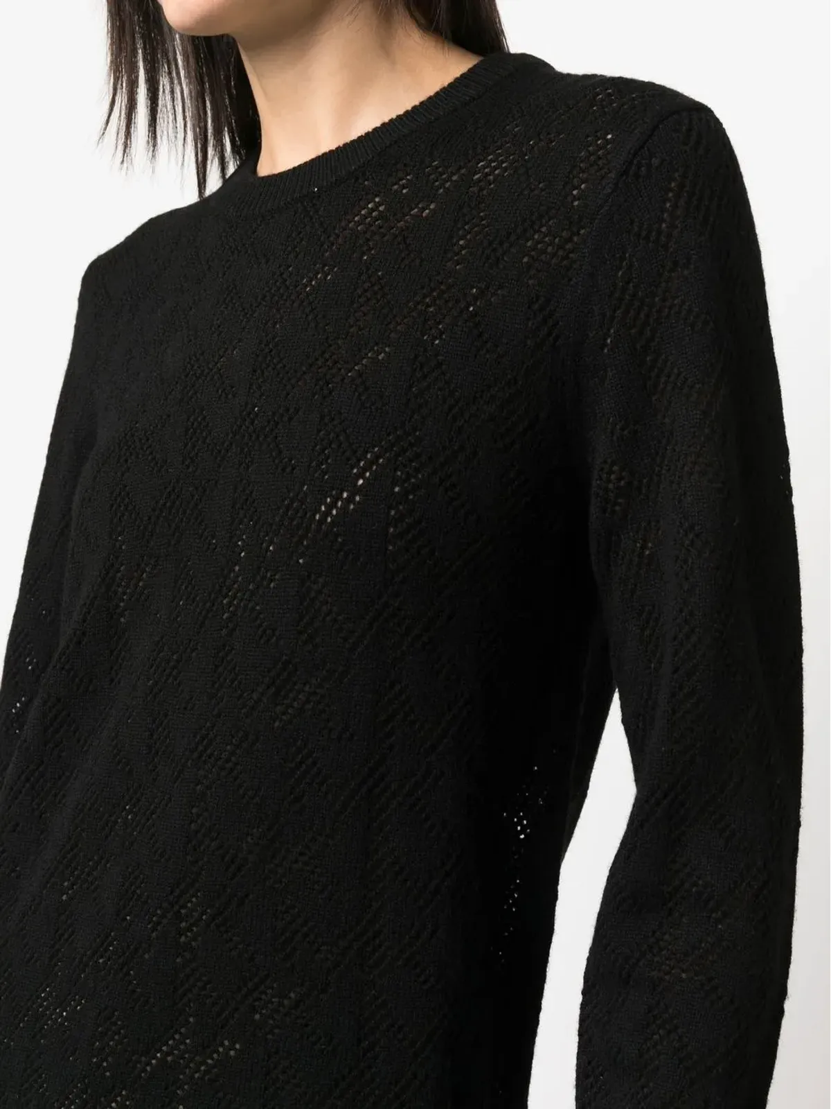 Michael Michael Kors ロゴ入りニット長袖セーター - 画像5