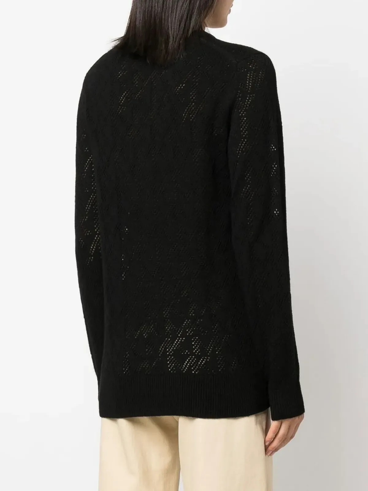 Michael Michael Kors ロゴ入りニット長袖セーター - 画像4
