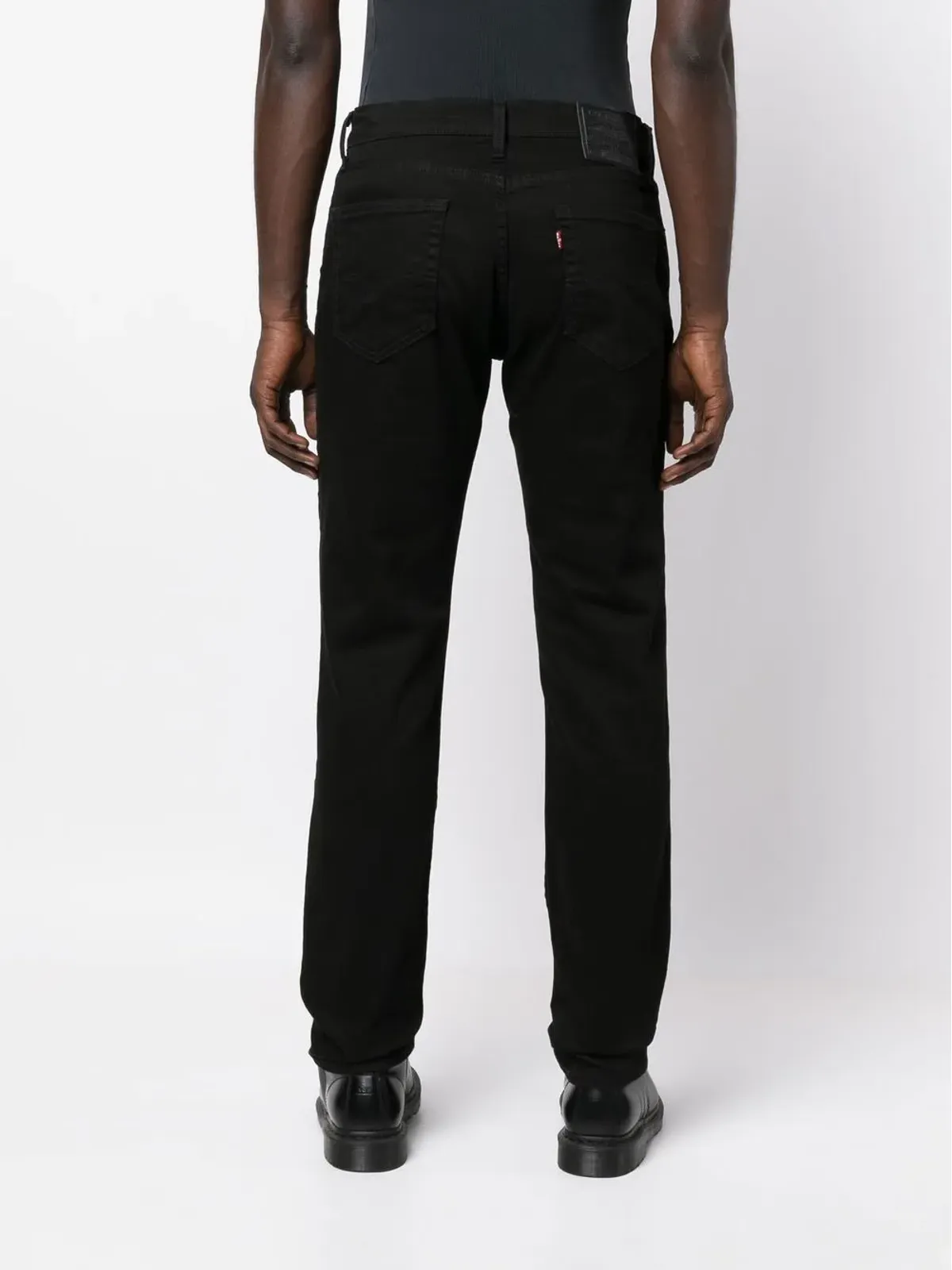 Levi's ストレートレッグジーンズ ブラック - 画像4