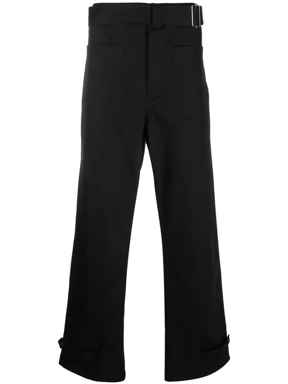 Alexander McQueen バックル付き四ポケットストレートパンツ - 画像1