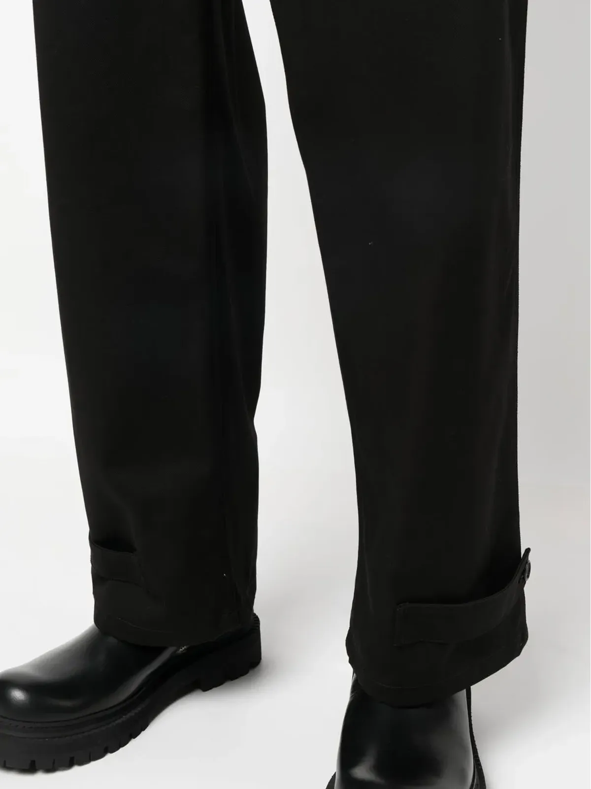 Alexander McQueen バックル付き四ポケットストレートパンツ - 画像5