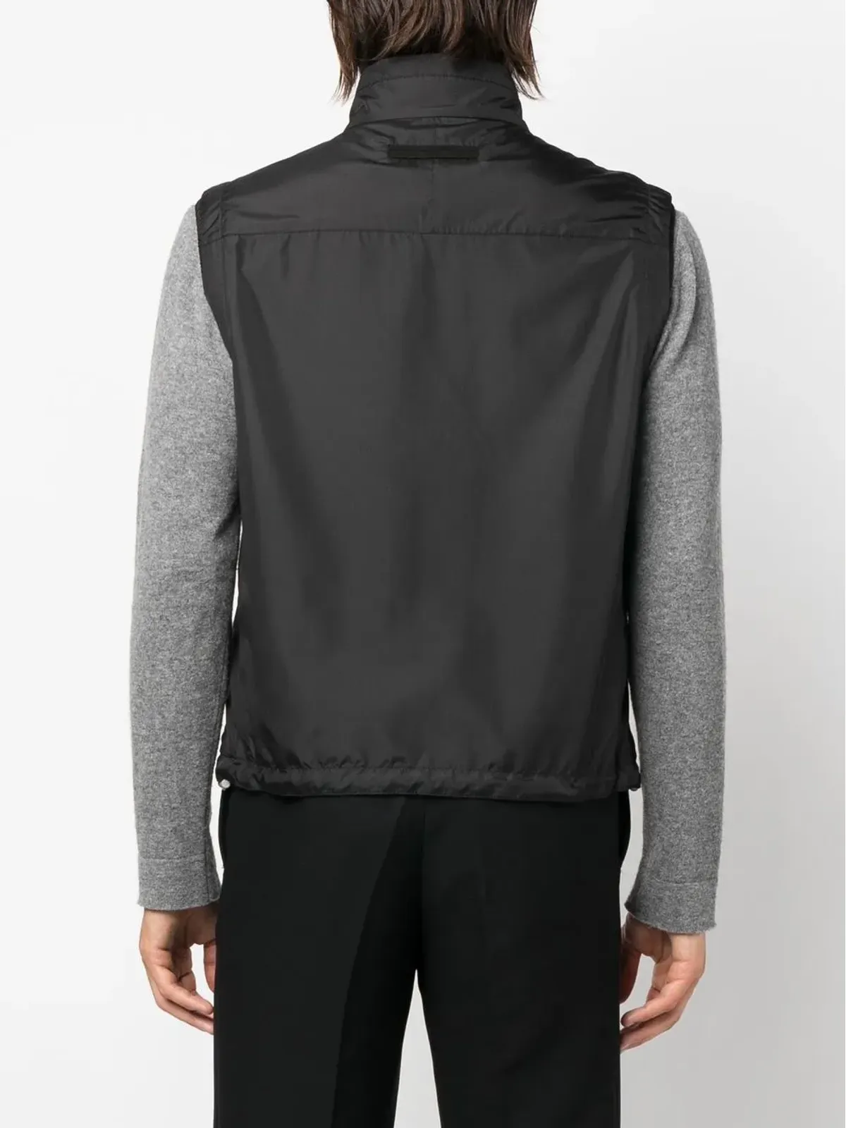 Zegna リバーシブル カシミヤ ジレ - 画像4