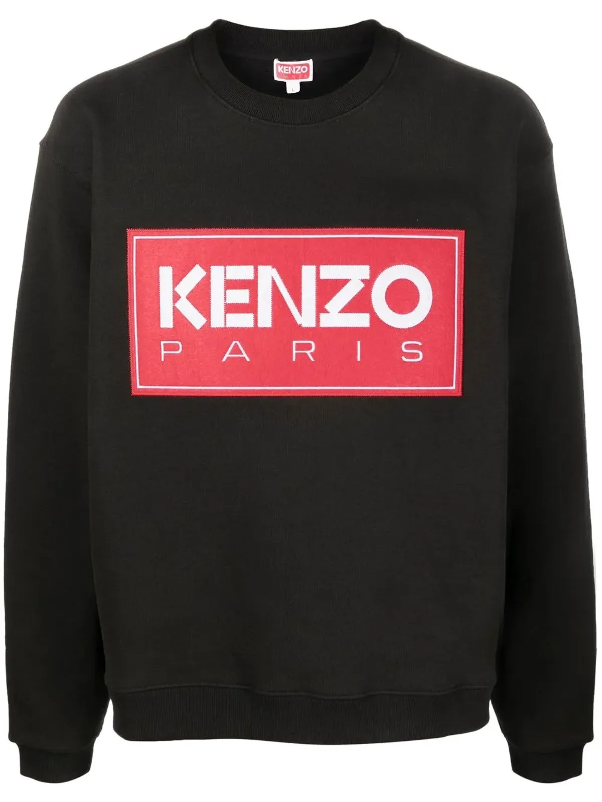 Kenzo ロゴパッチ クルーネック スウェットシャツ - 画像1