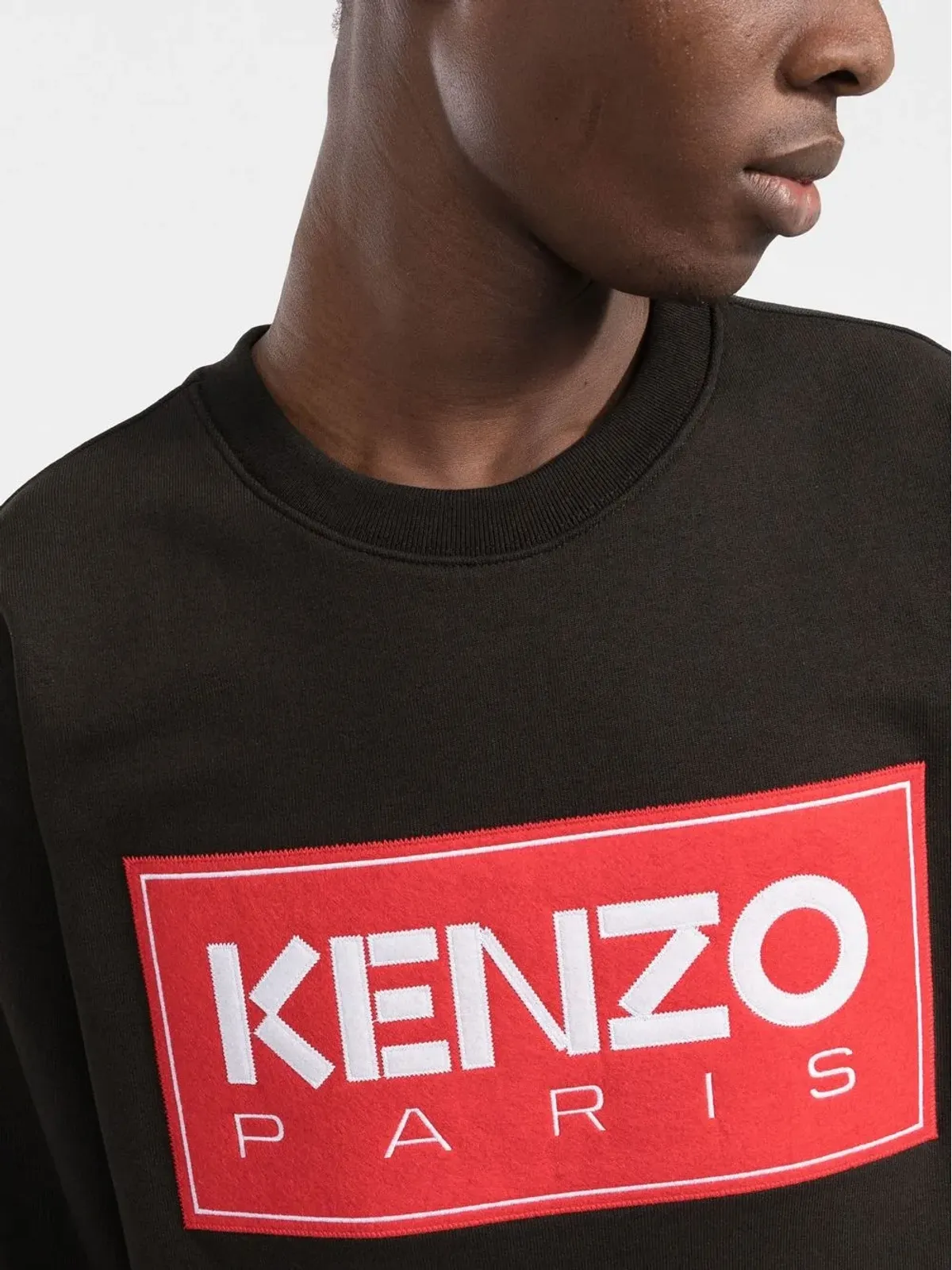 Kenzo ロゴパッチ クルーネック スウェットシャツ - 画像5