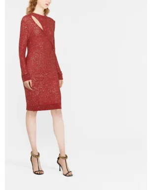Stella McCartney スパンコール装飾のカットアウトドレス - サムネイル2
