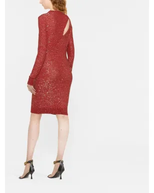 Stella McCartney スパンコール装飾のカットアウトドレス - サムネイル4