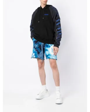 AMIRI タイダイ染めコットンショーツ ブルー - サムネイル2