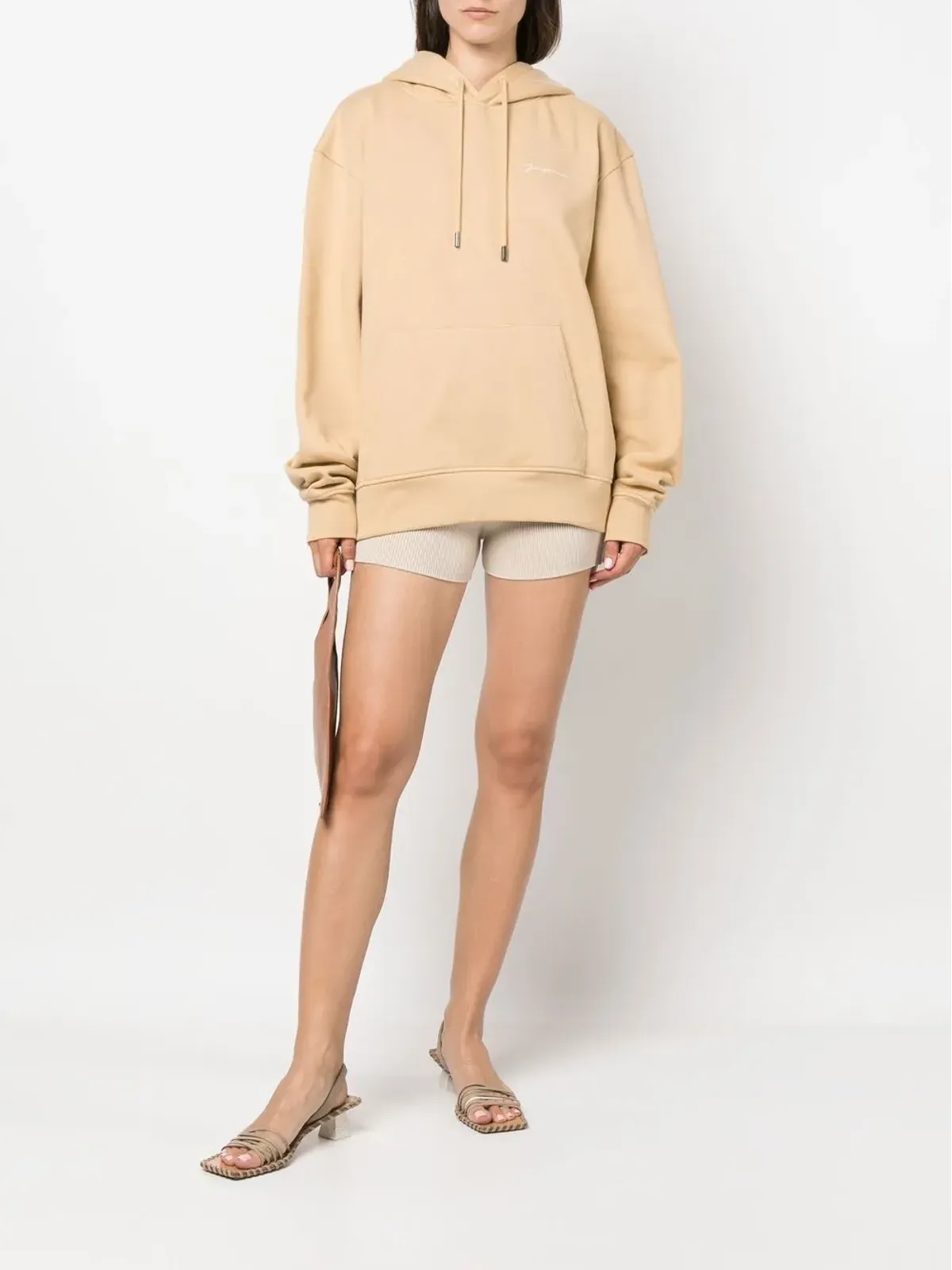 Jacquemus 刺繍入りスウェットフーディー - 画像3