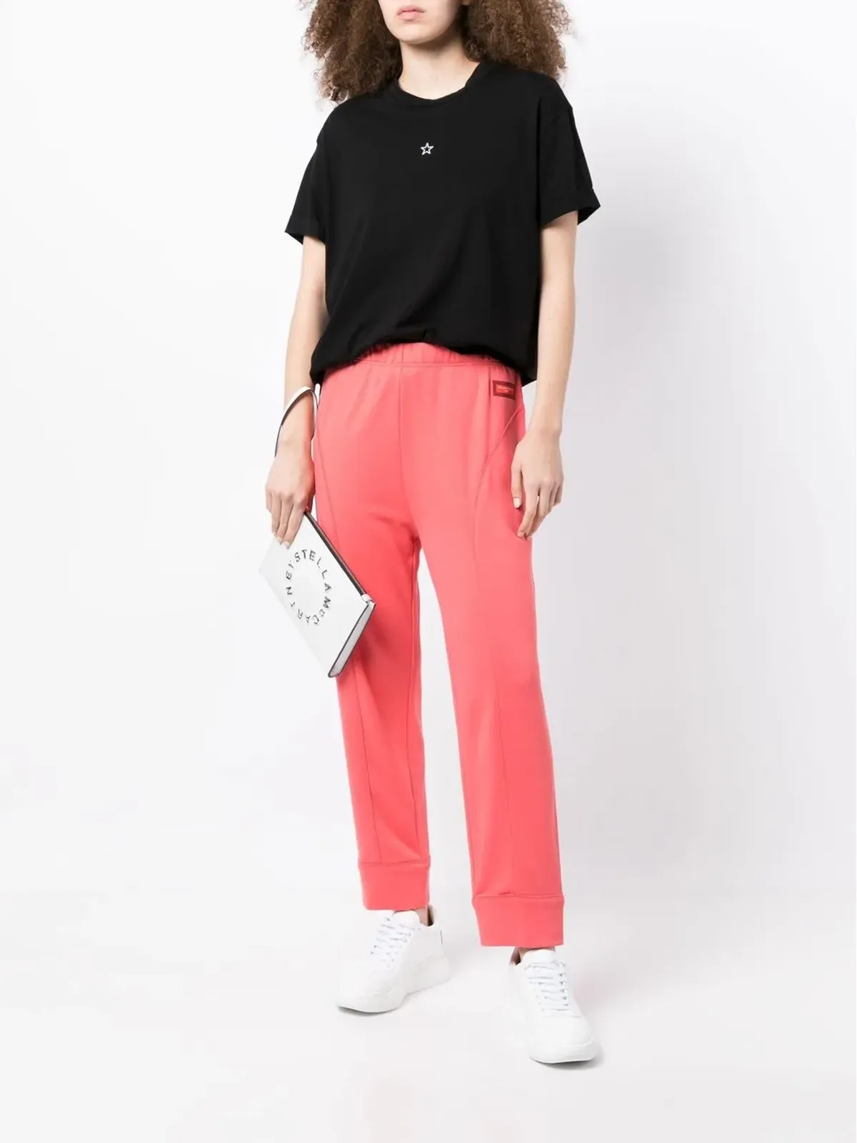 Stella McCartney ウエストゴム入りジップアップ トラックパンツ - 画像2