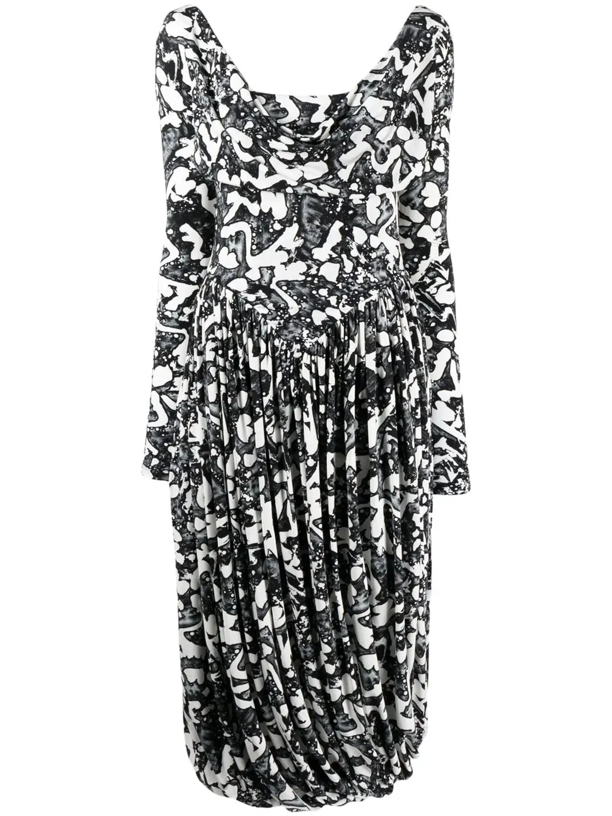 Stella McCartney グラフィックプリント ジャージードレス - 画像1