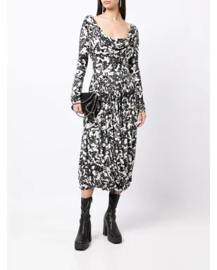 Stella McCartney グラフィックプリント ジャージードレス - サムネイル2
