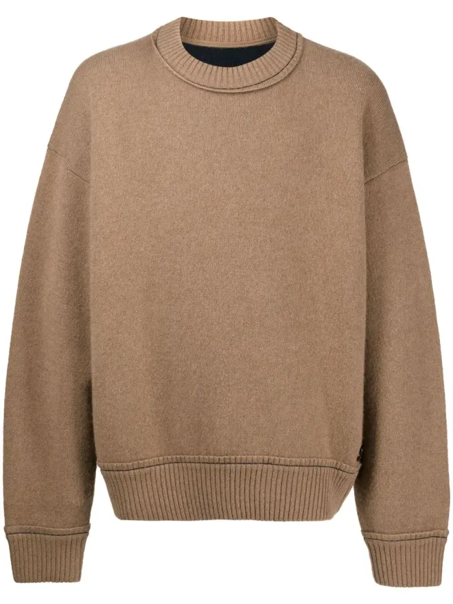 sacai sacai クルーネック ロゴプレート ジャンパーの商品画像