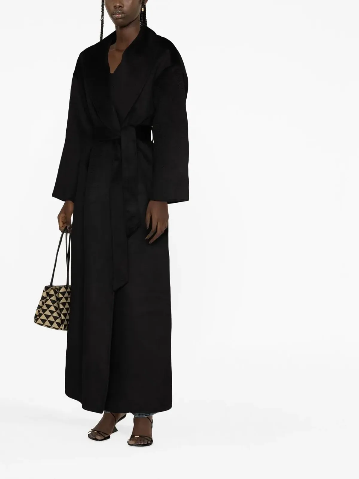 TOVE Jore belted-waist coat - Black - 画像3