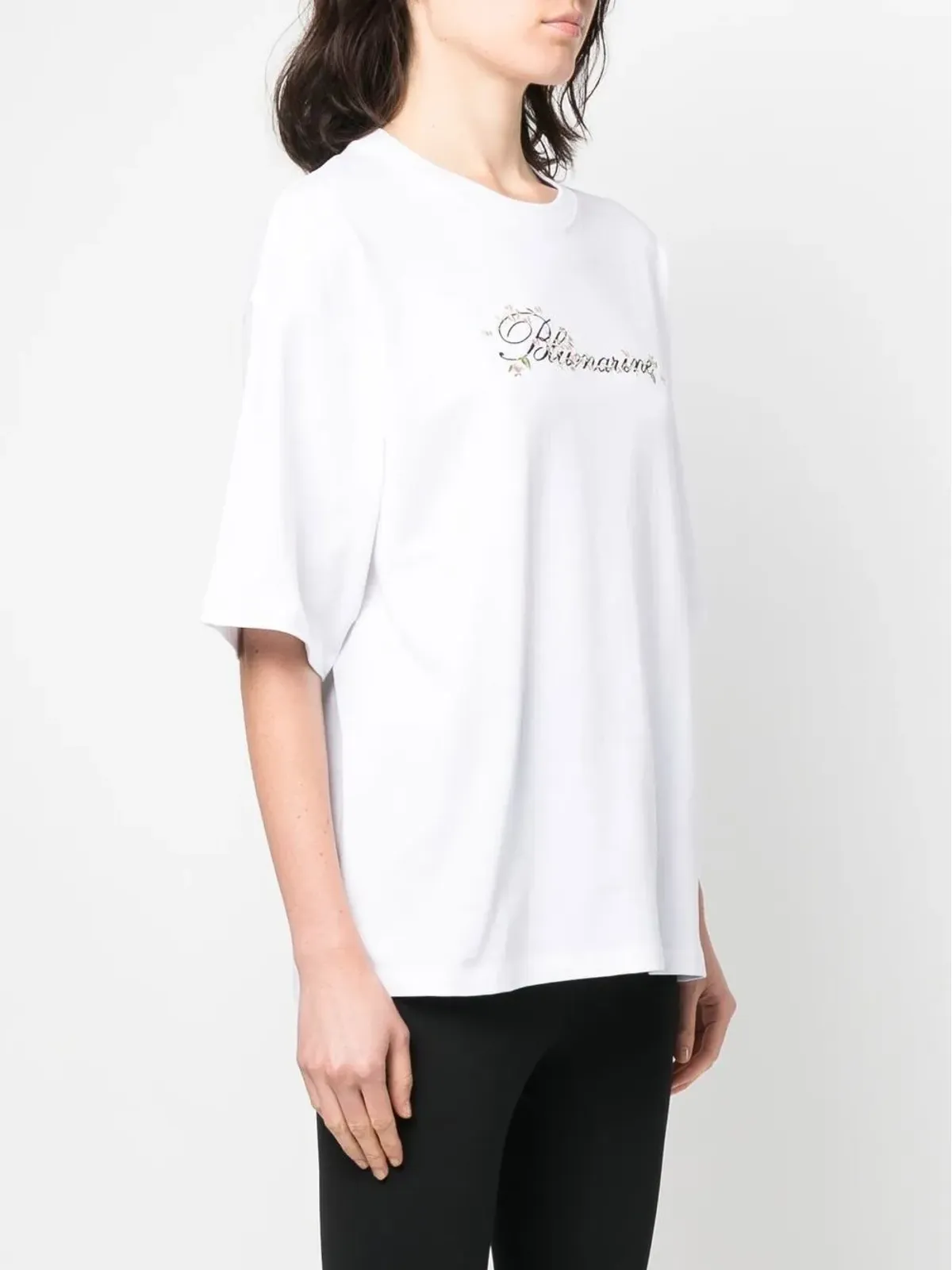 Blumarine 刺繍ロゴ入りTシャツ - 画像3