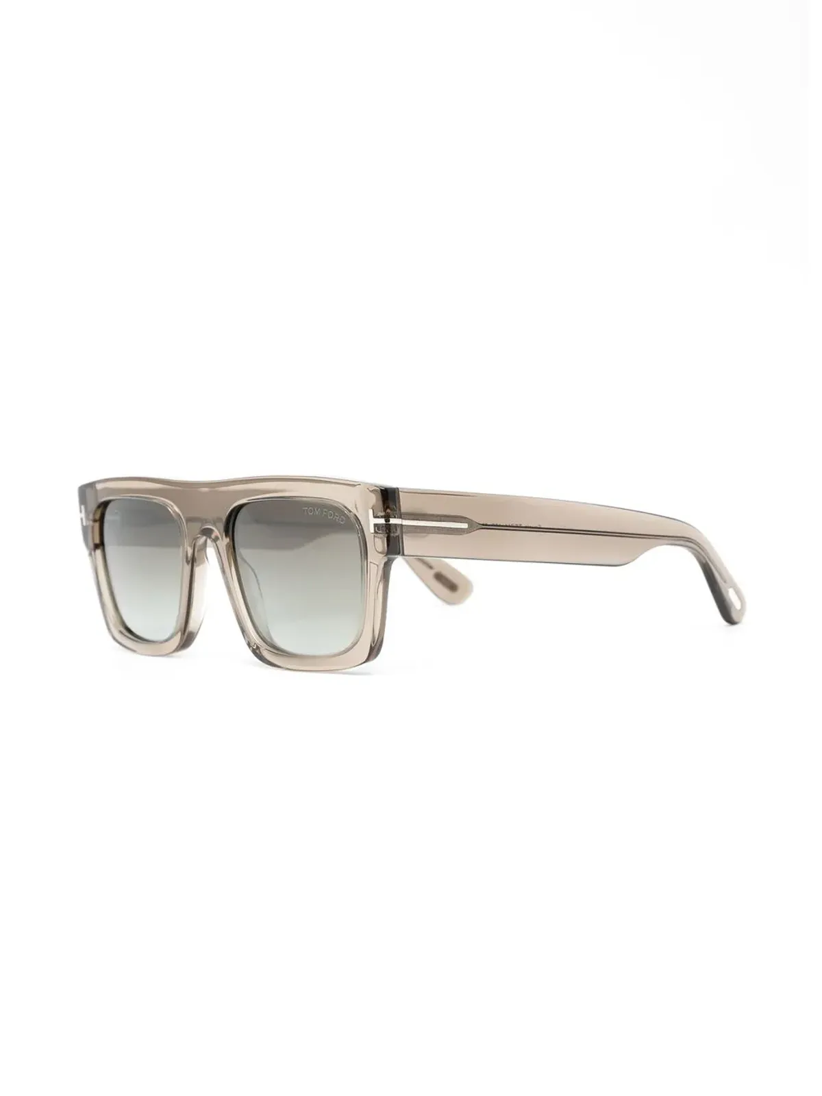 TOM FORD Eyewear 透明なスクエアフレームサングラス - グレー - 画像2
